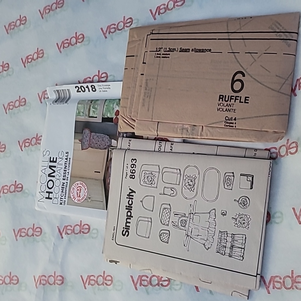 Mccall's Kitchen Essentials Sewing Pattern 2018 V… - image 4